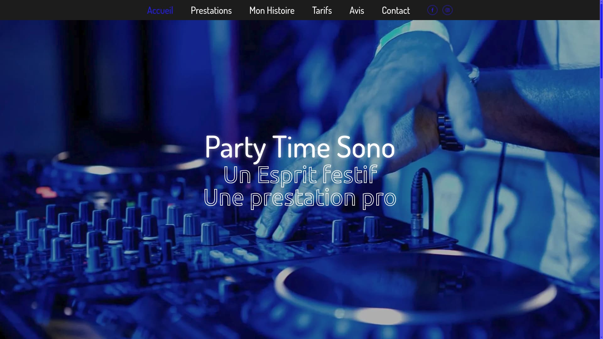 image du projet : Party Time Sono